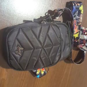 Lug N/S Convertible Crossbody Hip Pouch Skeeter Mini 2 butterfly strap